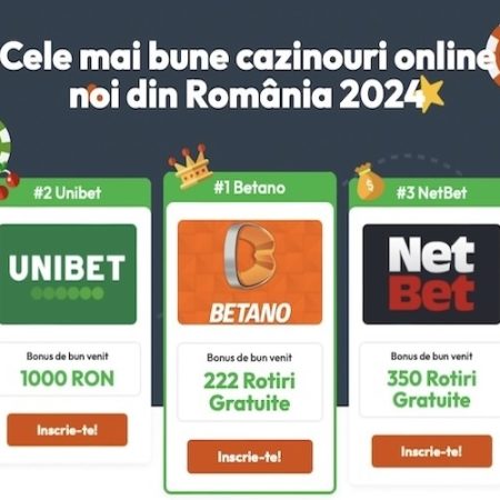 Trei locuri de joc din România, unde un nou venit poate obține câștiguri